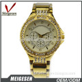OEM factory , 3ATM with popular style women alloy with bezels mk watch